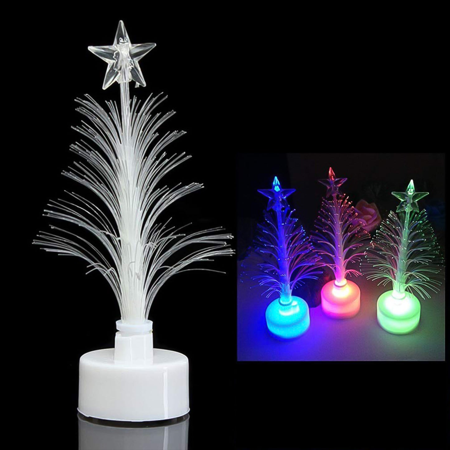 Tree Led Candlelight Colourful Candle Decoration Led Light Night (1 Pc) - Happy Price - Image 2