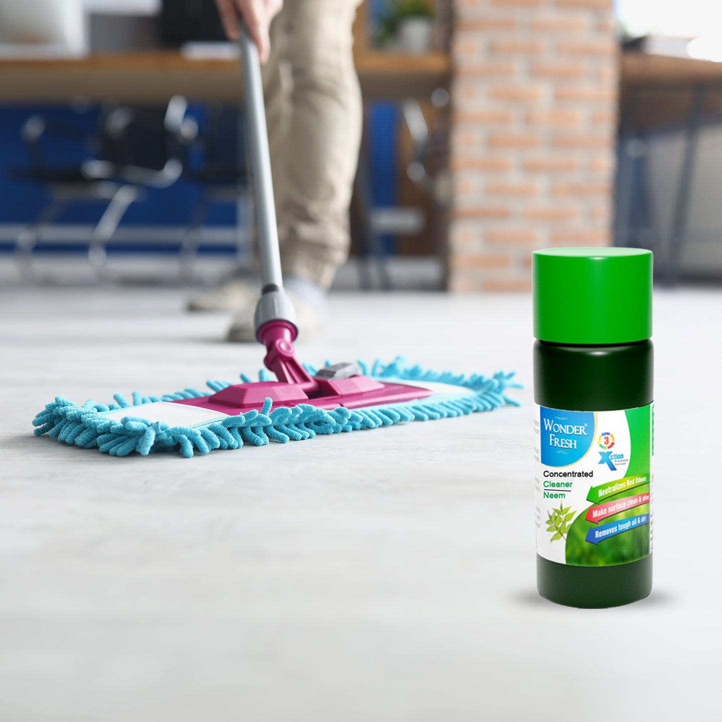Mop Floor Surface Cleaner Liquid - Disinfectant Insect Repellent - Happy Price - Image 3