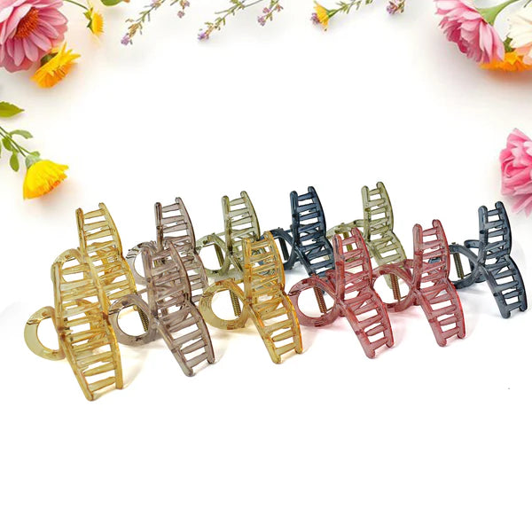 Plastic Hair Clamp Grip Simple Matte Hair Barrette Clamp (1 Pc) - Happy Price - Image 4