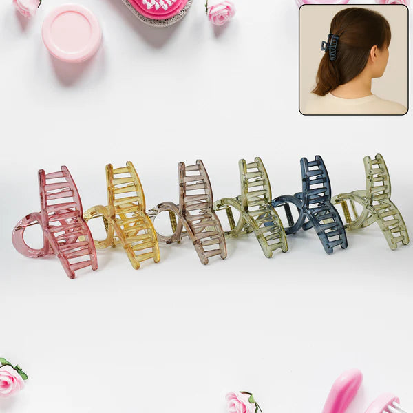 Plastic Hair Clamp Grip Simple Matte Hair Barrette Clamp (1 Pc) - Happy Price - Image 6