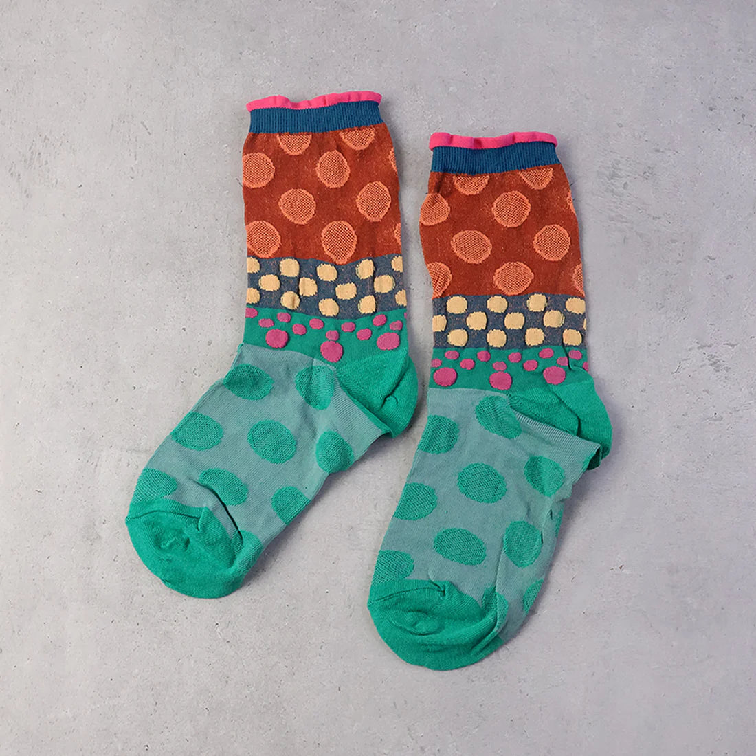 Comfortable Crew Socks (1 Pair, Medium) - Soft Knit for Daily Wear - Happy Price - Image 4