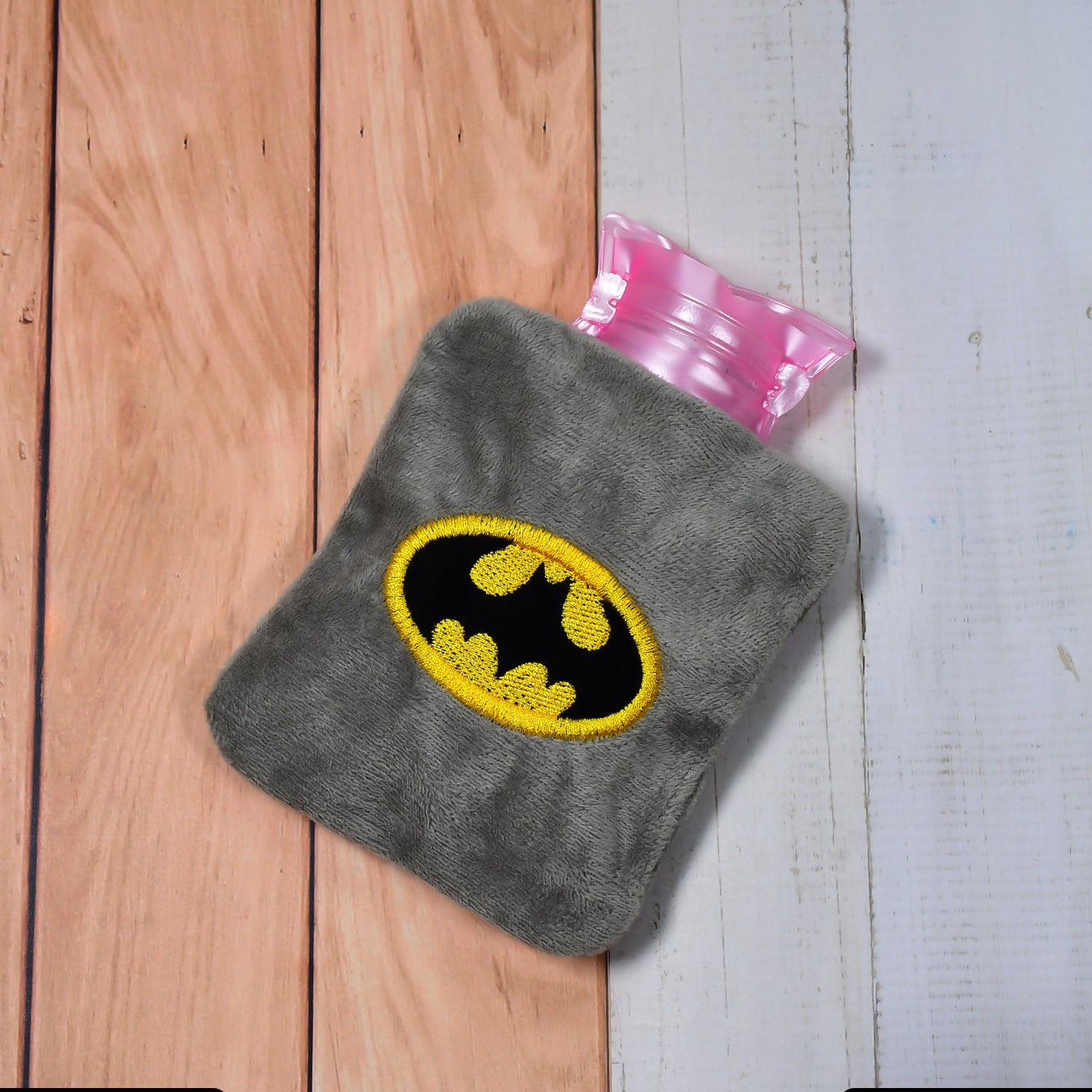 Batman Small Hot Water Bag With Cover For Pain Relief Neck Shoulder Pain And Hand Feet Warmer Menstrual Cramps. - Happy Price - Image 1