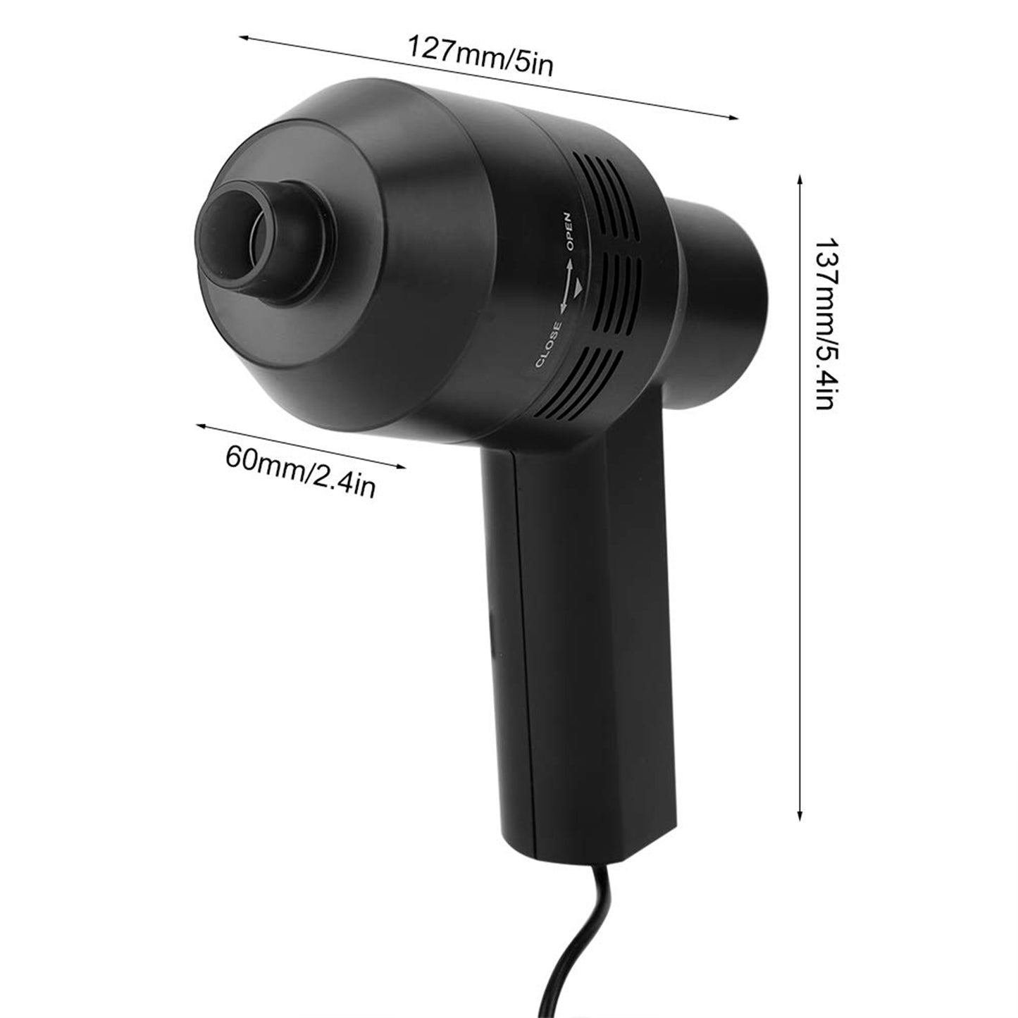 Mini Portable USB Vacuum Cleaner for Desks & Keyboards (1 Pc) - Happy Price - Image 3