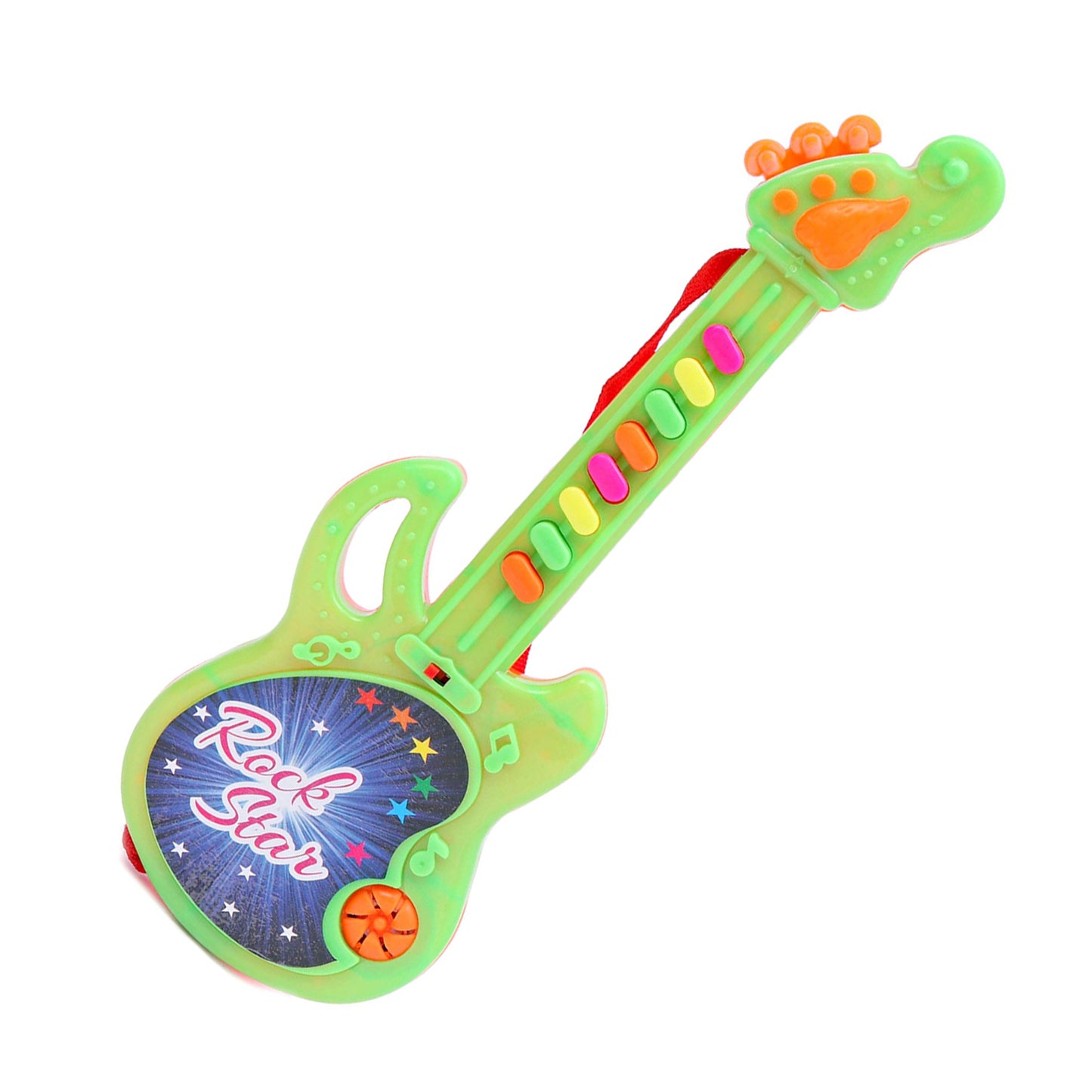 Mini Guitar Colorful With Delightful Music - Happy Price - Image 2