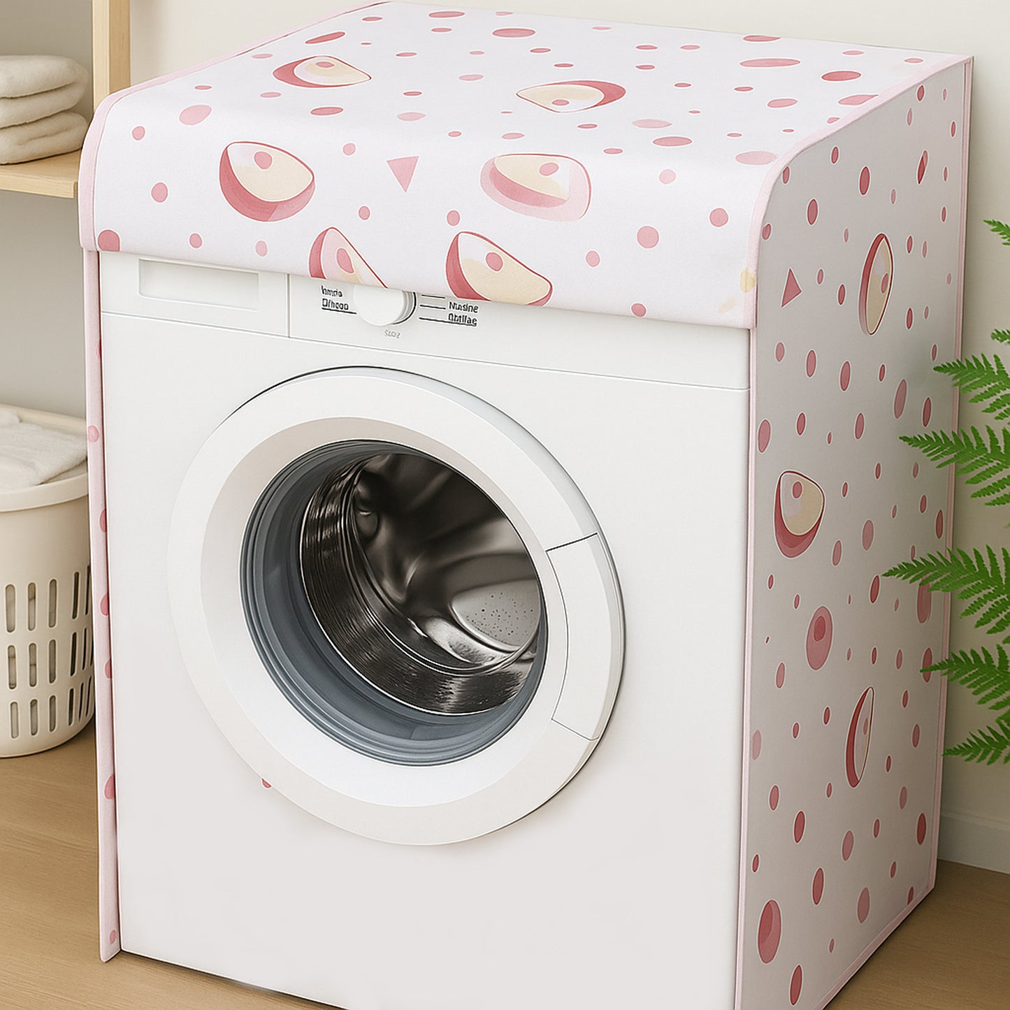 Waterproof Washing Machine Cover 58x62x85 cm (1 Pc, Mix Design) - Happy Price - Image 5