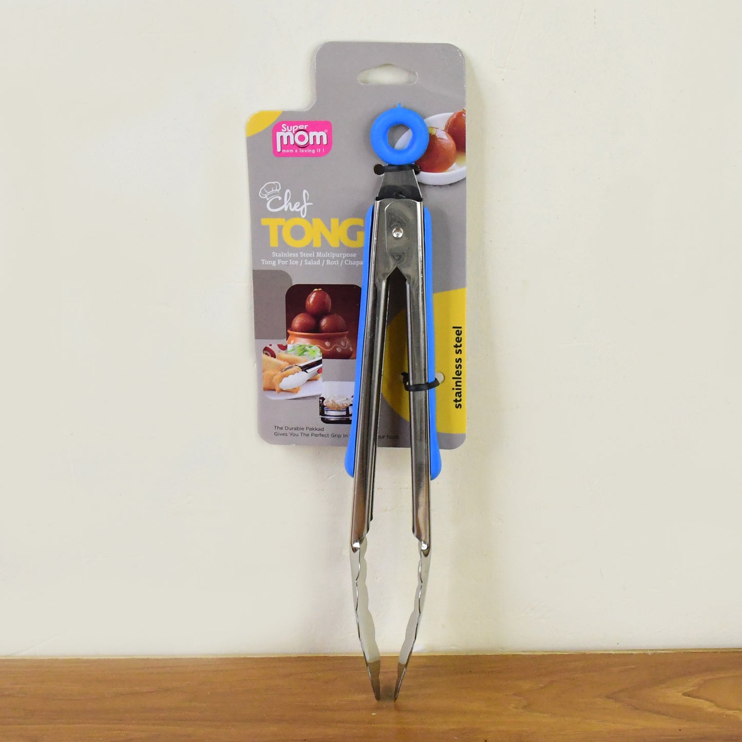 Premium Stainless Steel Kitchen Tong with Silicone Grip - 1 Pc - Happy Price - Image 7