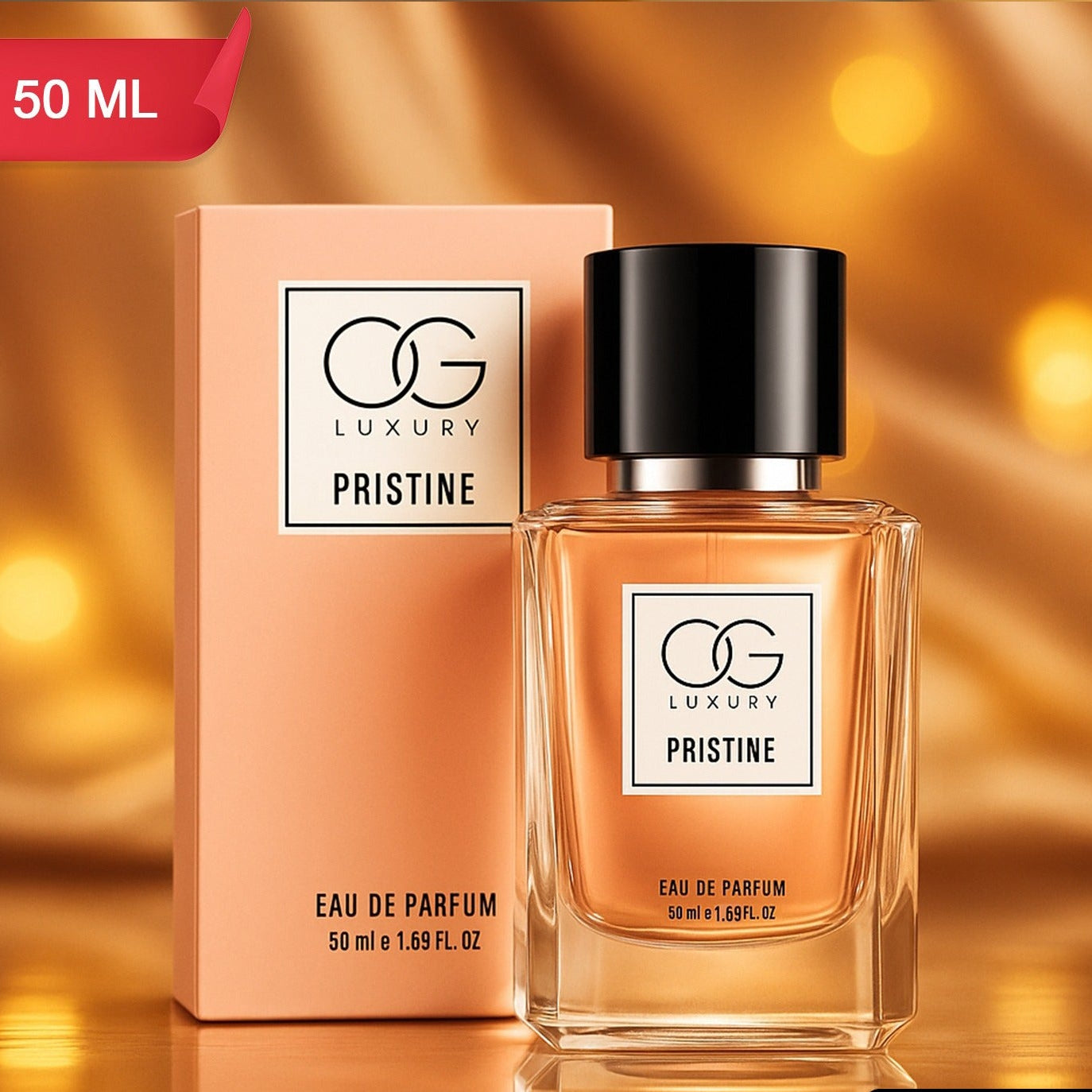 OG Luxury Pristine Eau De Parfum for Men & Women, 50 ML - Happy Price - Image 1