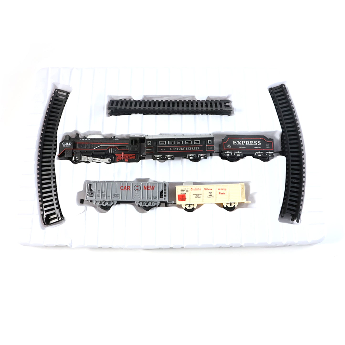 19 Pc Battery Operated Toy Train Set with Track for Kids - Great Price - Image 2