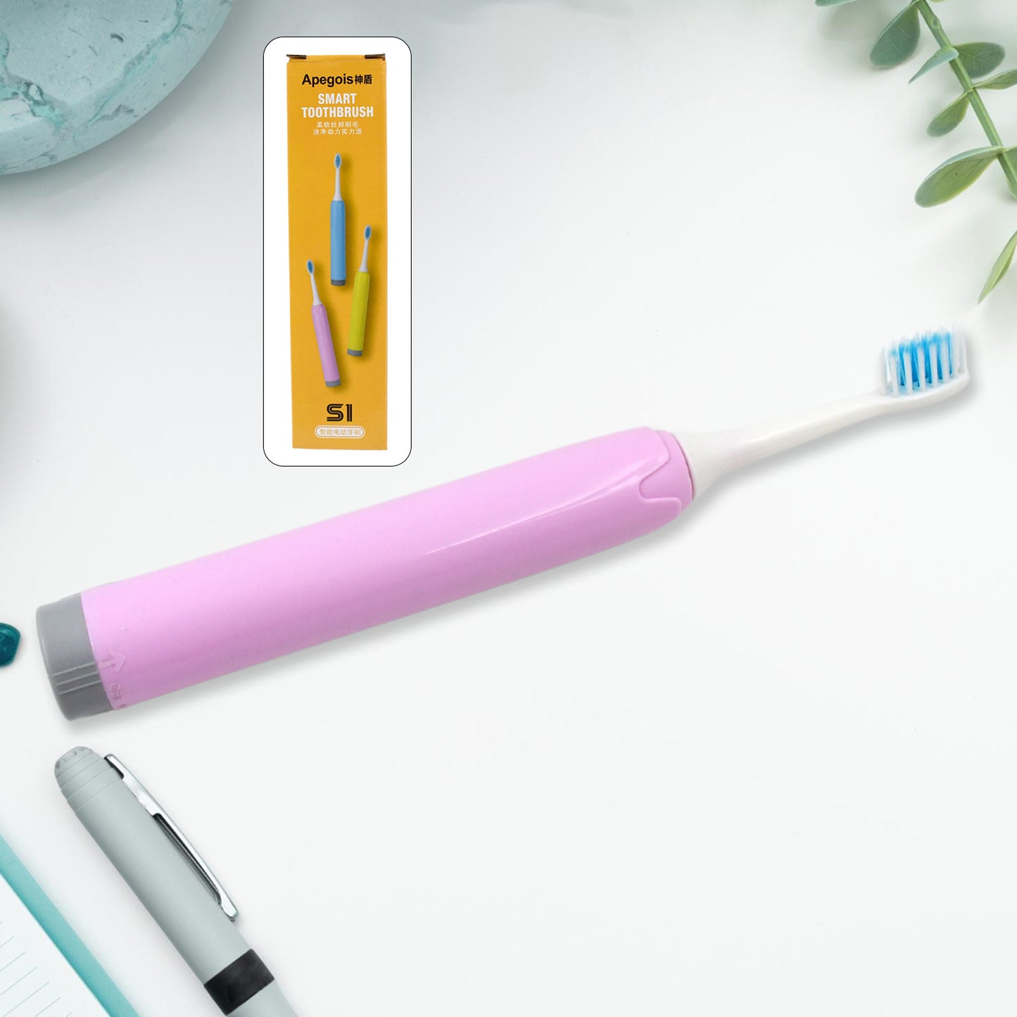 Electric Toothbrush Battery Operate For Home Travelling Use - Happy Price - Image 2