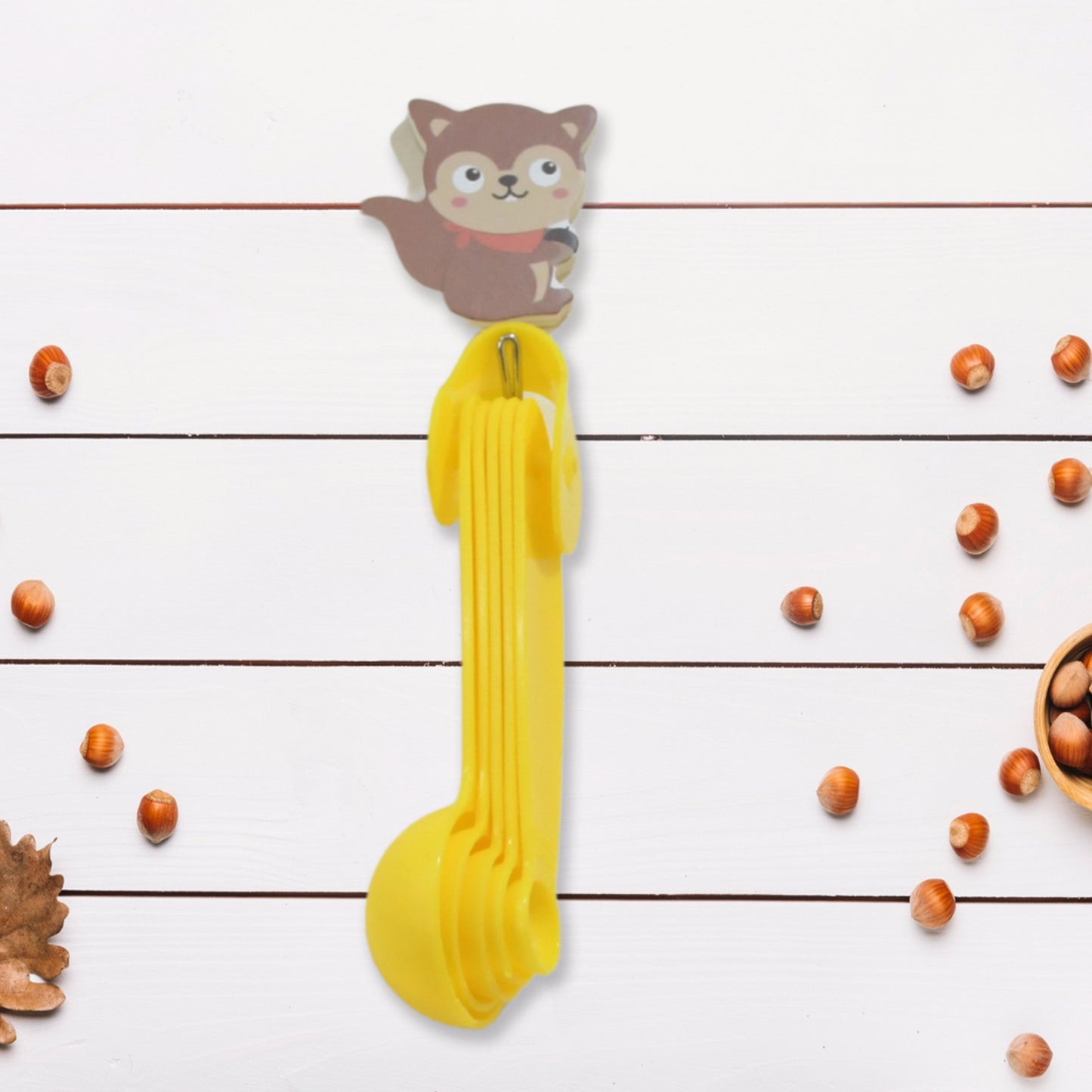 Plastic Measuring Spoons - Set Of 5 - Happy Price - Image 3