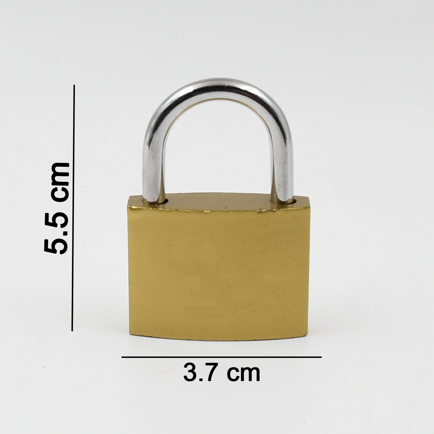 Multipurpose Solid 3 Keys Padlock 38 Mm 1 Pc) - Happy Price - Image 5