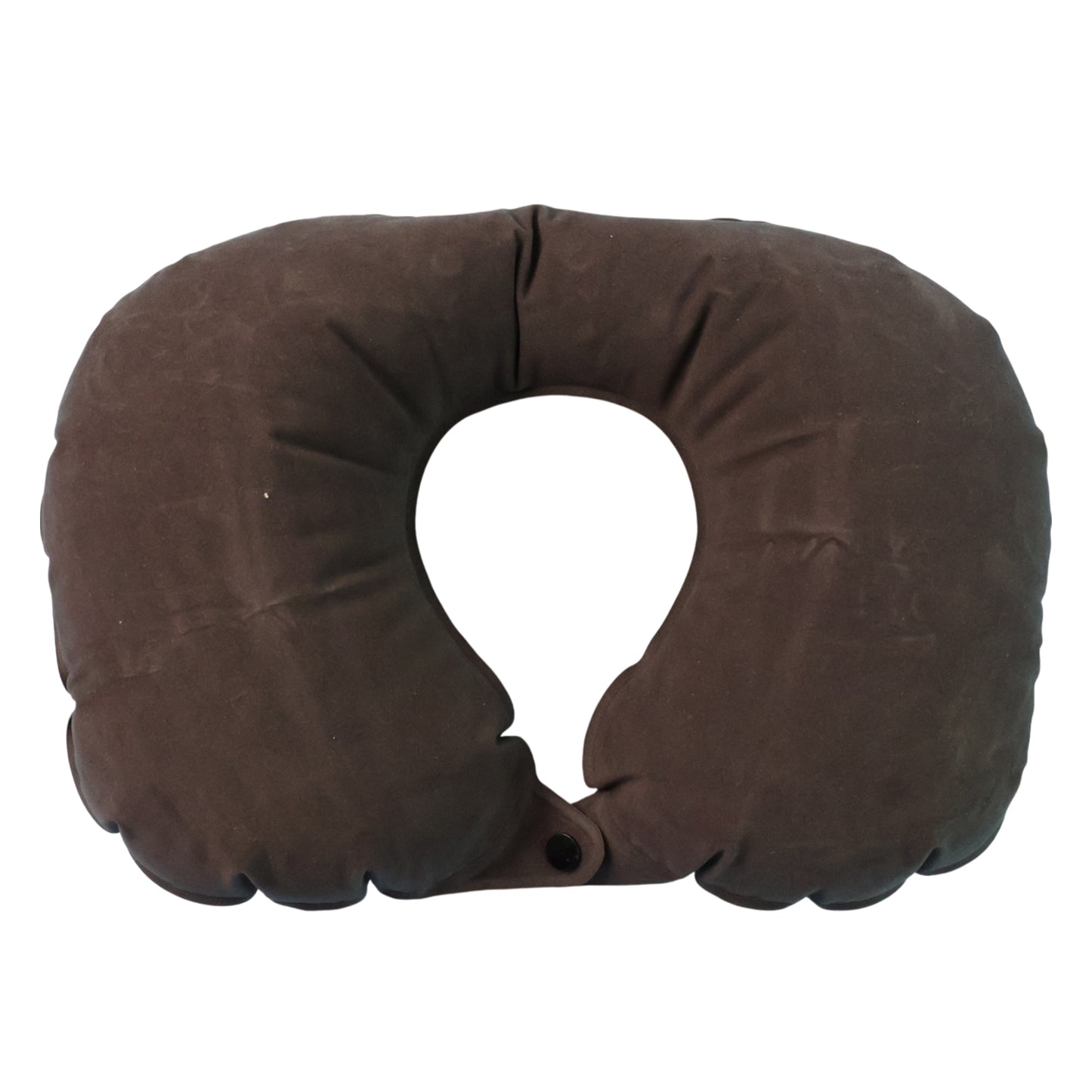 Inflatable U-Shaped Travel Neck Pillow with Snap - Compact & Comfortable for Journeys - Happy Price - Image 5