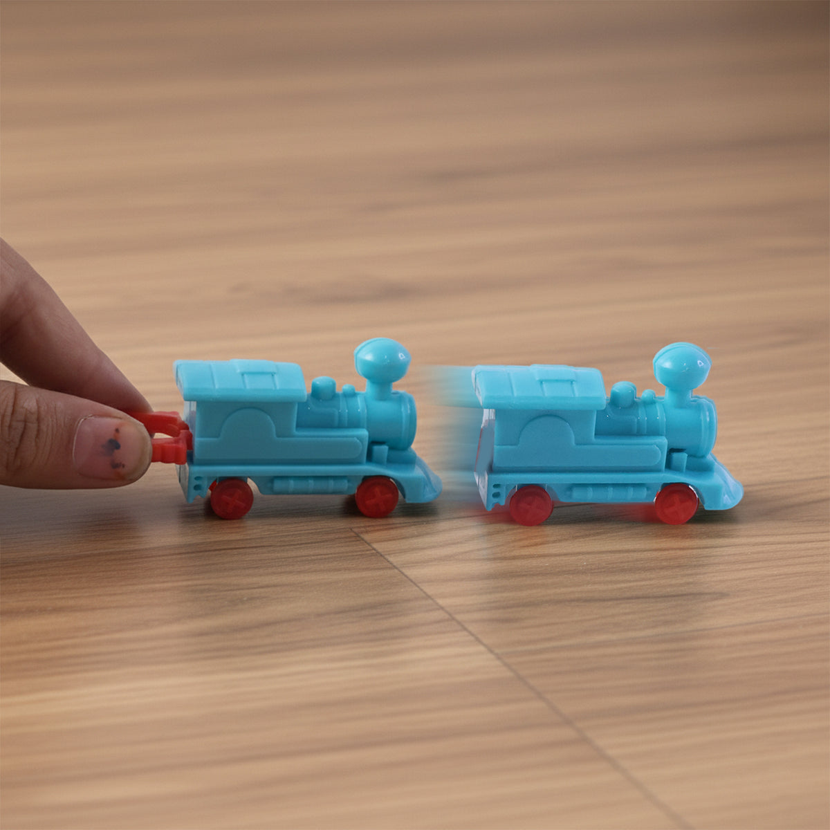 1 Pc Friction Powered Pull-Back Train Toy for Toddlers - Happy Price - Image 2