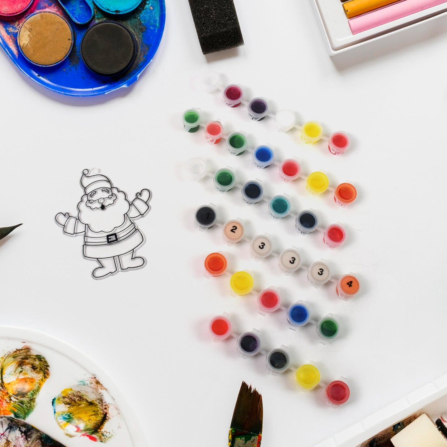 Acrylic Paint By Numbers For Adults Beginner (2 Set) - Happy Price - Image 6