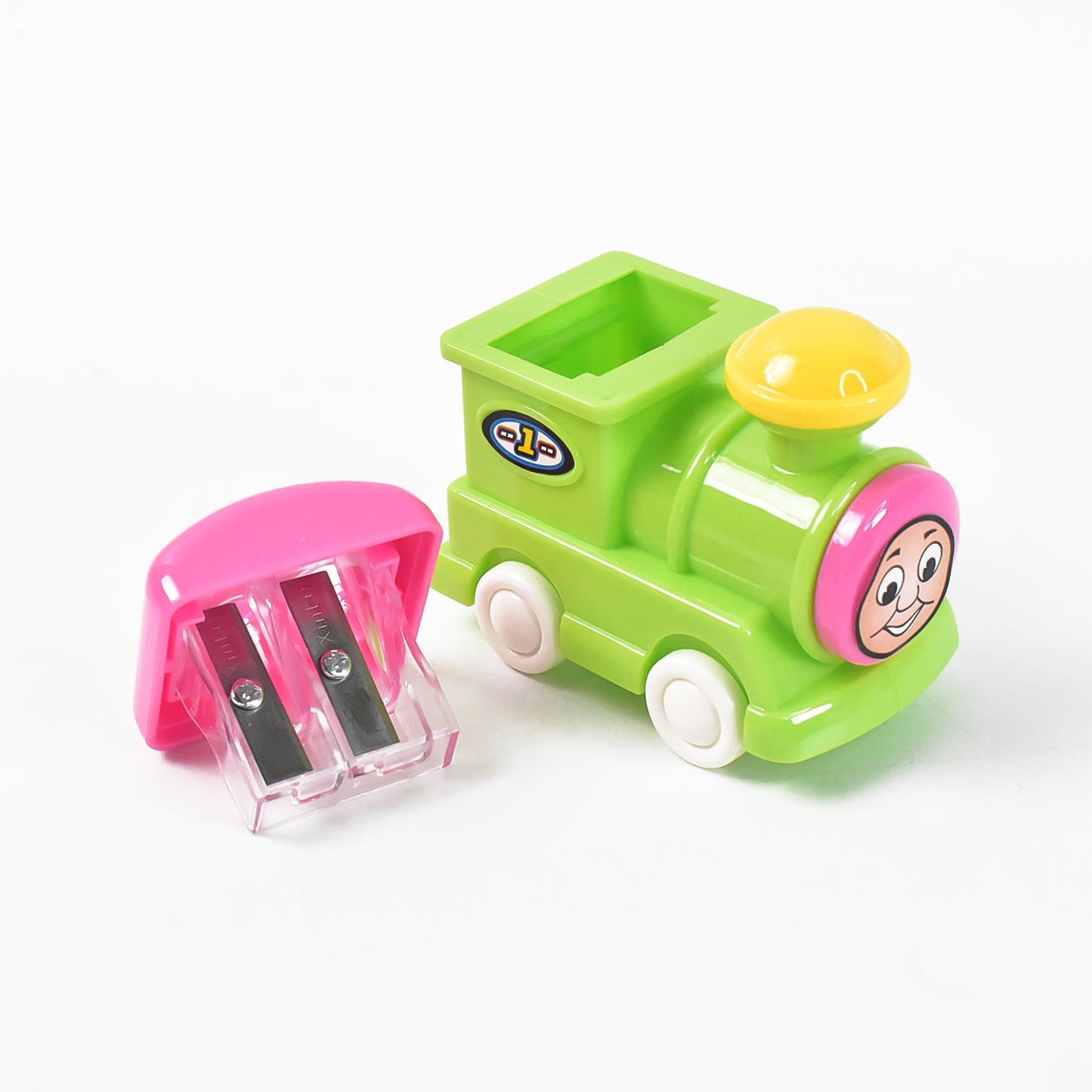 Train Double Hole Pencil Sharpener (1 Pc) - Happy Price - Image 4