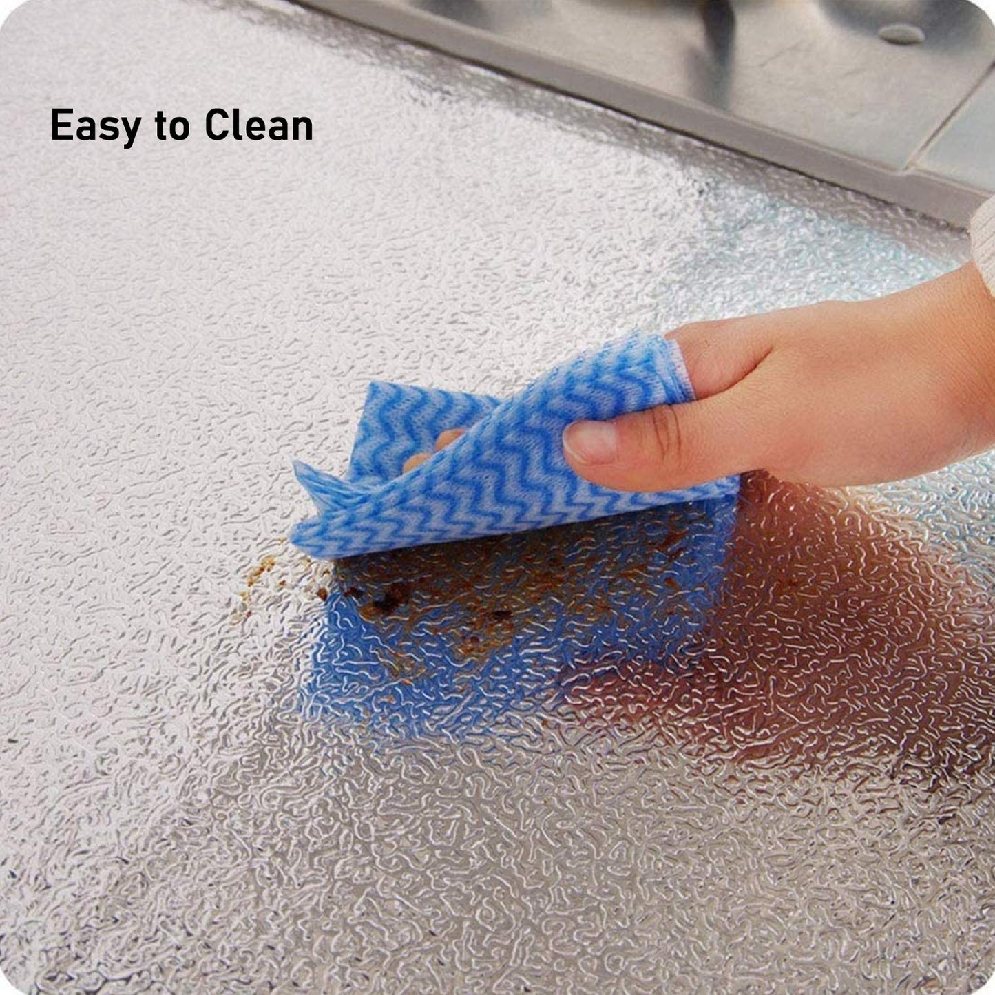 Aluminium Kitchen Wall Sheet Aluminium Without Adhesive (3 Pc 50x90 Cm) - Happy Price - Image 3