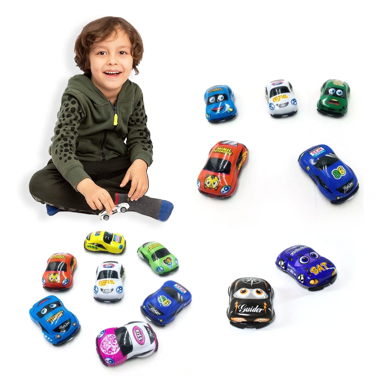 30 Pc Mini Pull Back Car Widely Used By Kids And Childrens For Playing Purposes. - Happy Price - Image 7