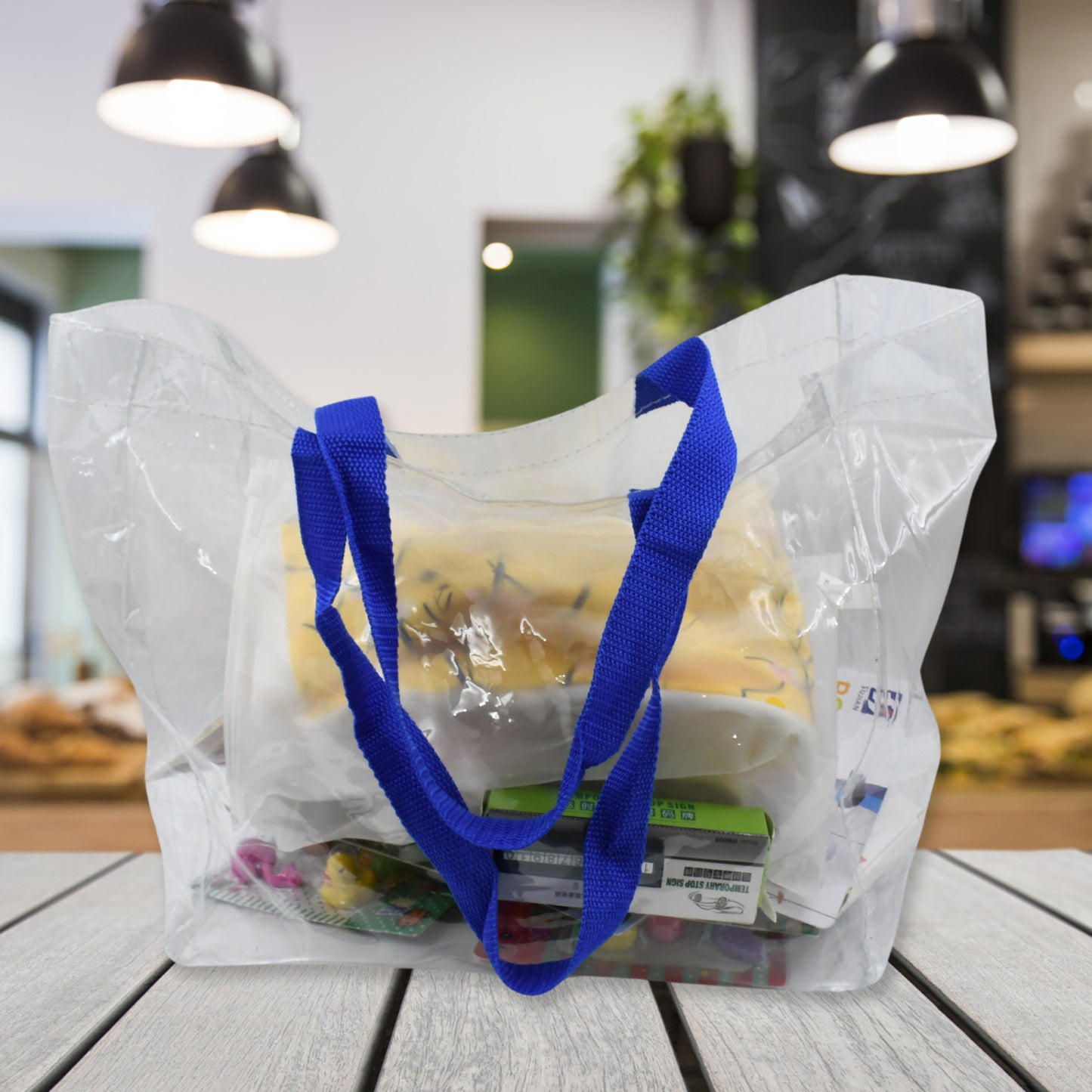 Multifunction Transparent Bag With Handle Bag (453014 Cm 1 Pc) - Happy Price - Image 6