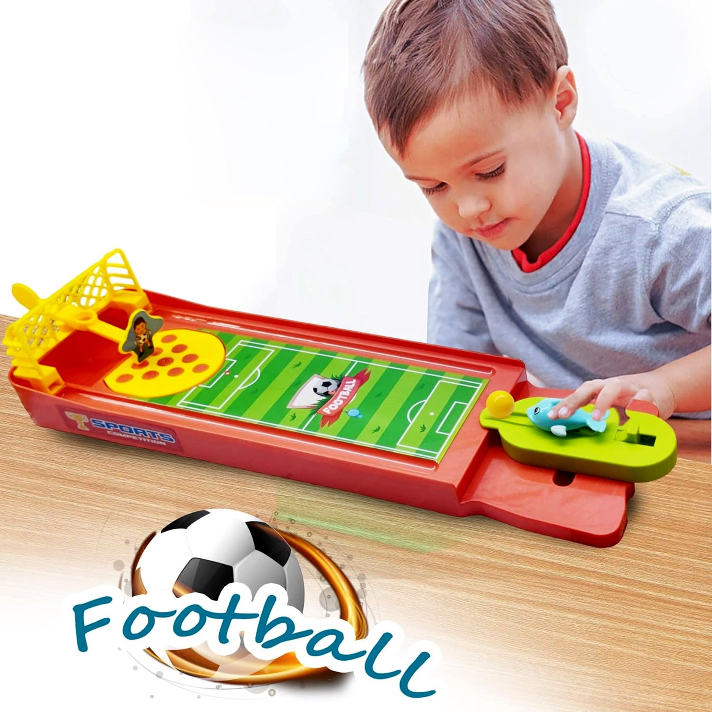 Mini Table Top Finger Football Game For Kids-desktop Game For Kids Adults Fun Indoor Finger Bowling Game For Boys Girls Family Board Game - Happy Price - Image 1