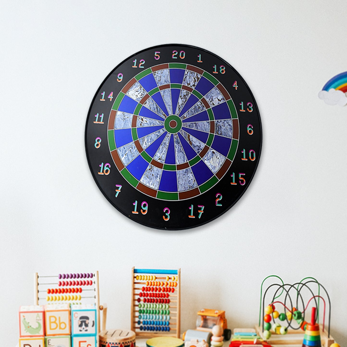 Magnetic Dart Board Game Set With 6 Soft-tip Darts - Happy Price - Image 4