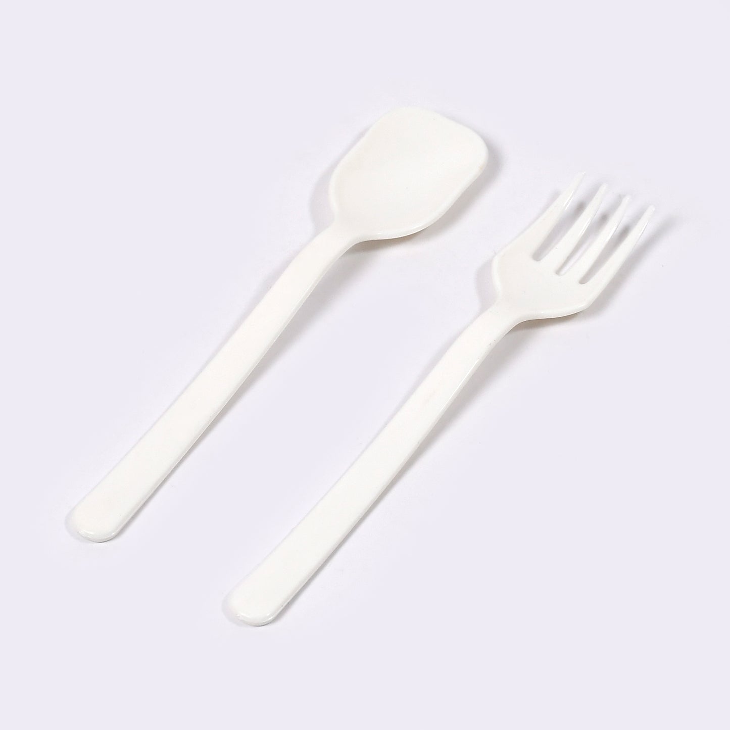 5239 Plastic Forks Spoon Cutlery-utensils Parties Dinners Catering Services Family Gatherings ( Pack Of 2) - Happy Price - Image 2