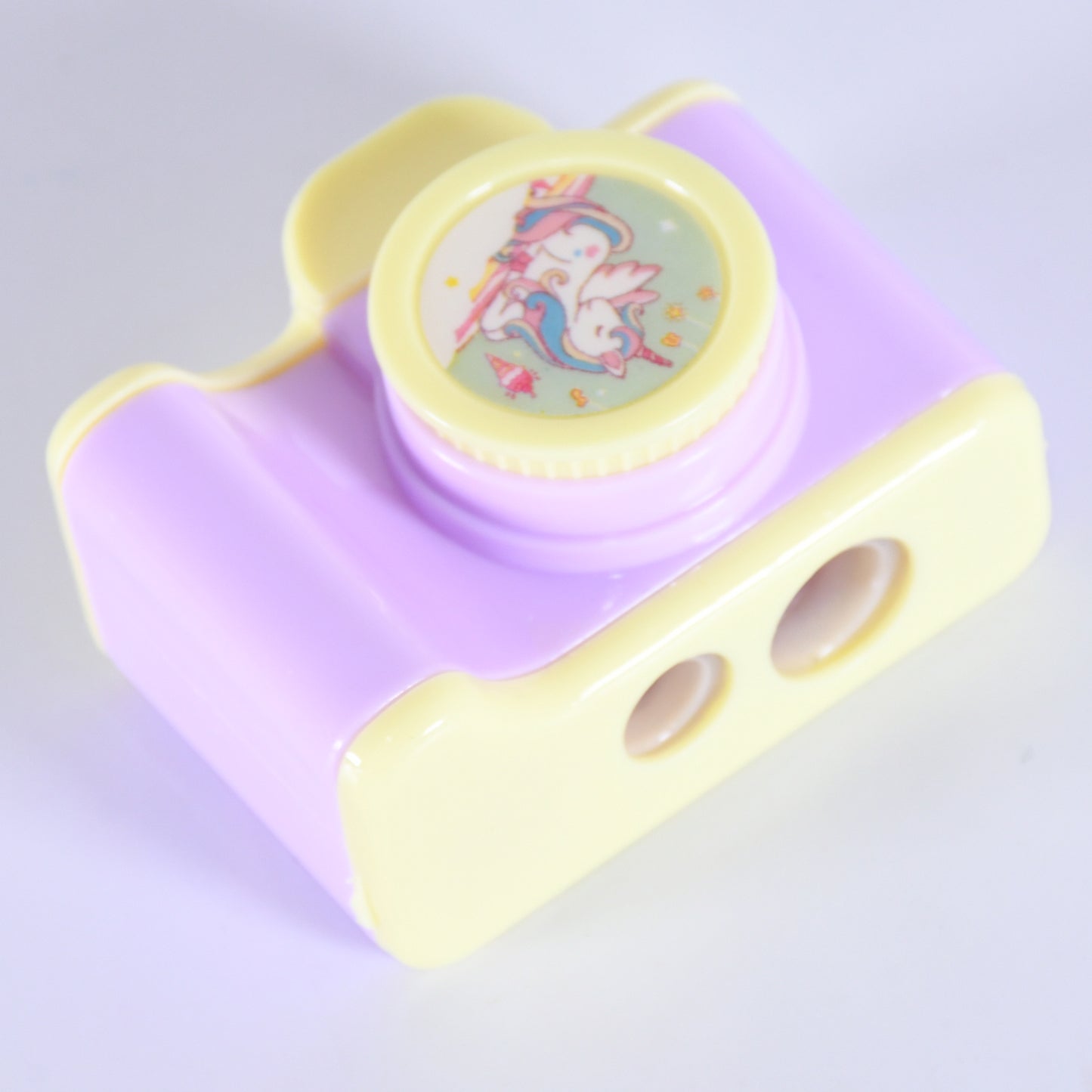 Camera Shape Pencil Sharpener Simple Student Office Sharpener Fashionable And Convenient Lightweight Manual Sharpener For Kids Boys Girls Birthday Return Gifts (1 Pc) - Happy Price - Image 4