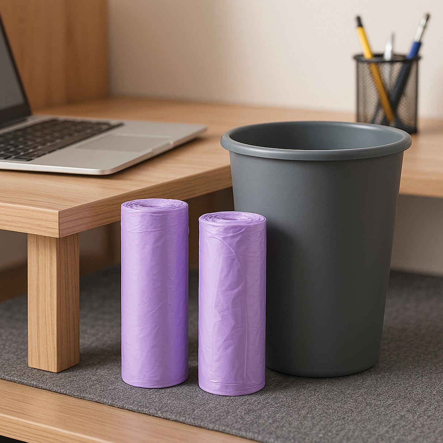 Durable Garbage Bags 50x60 Cm - 2 Rolls for Home & Office - Happy Price - Image 6