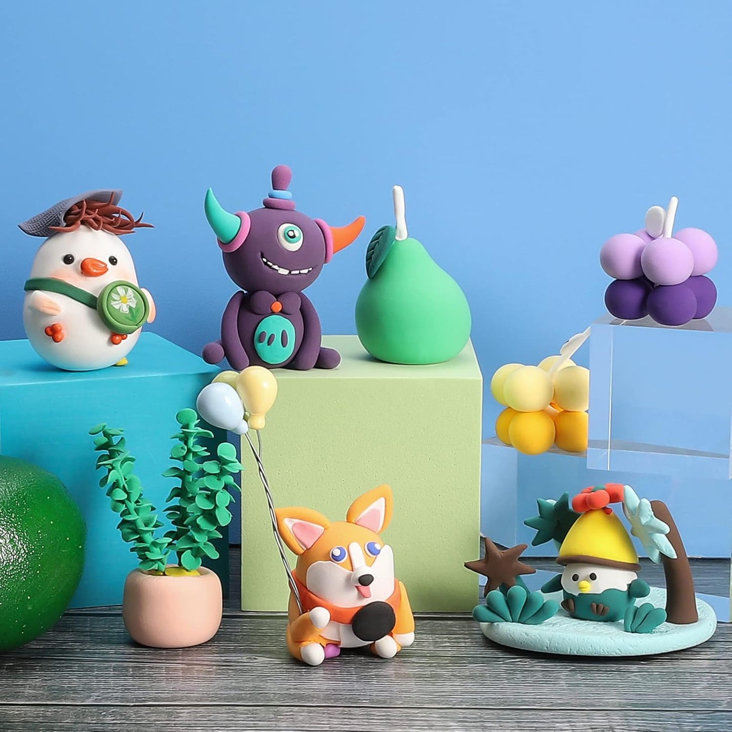 Kids 12 Color Antibacterial Modelling Clay Set for Creative Fun - Happy Price - Image 3