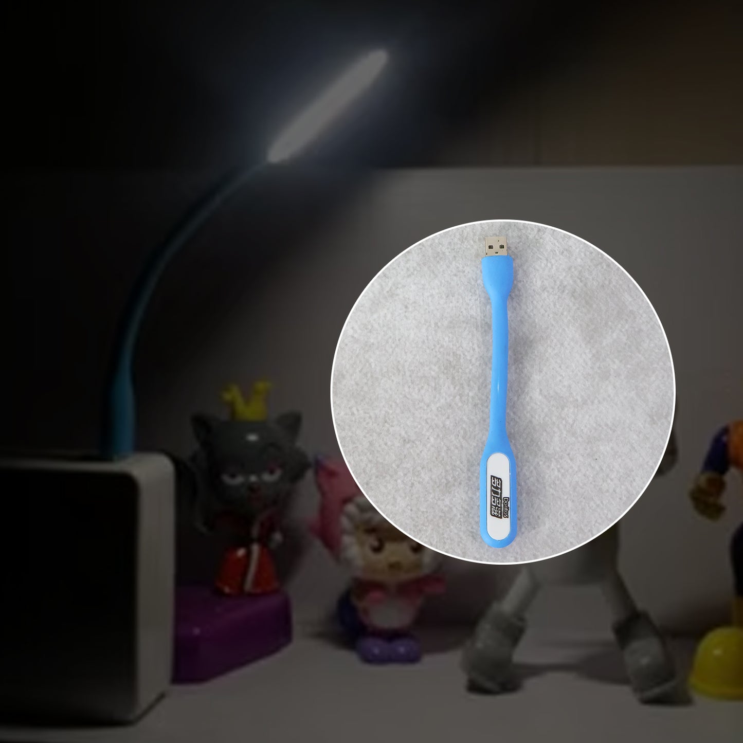 USB LED Flexible Light - Portable, Bendable Neck Lamp for Laptops & Power Banks (1 Pc) - Happy Price - Image 6