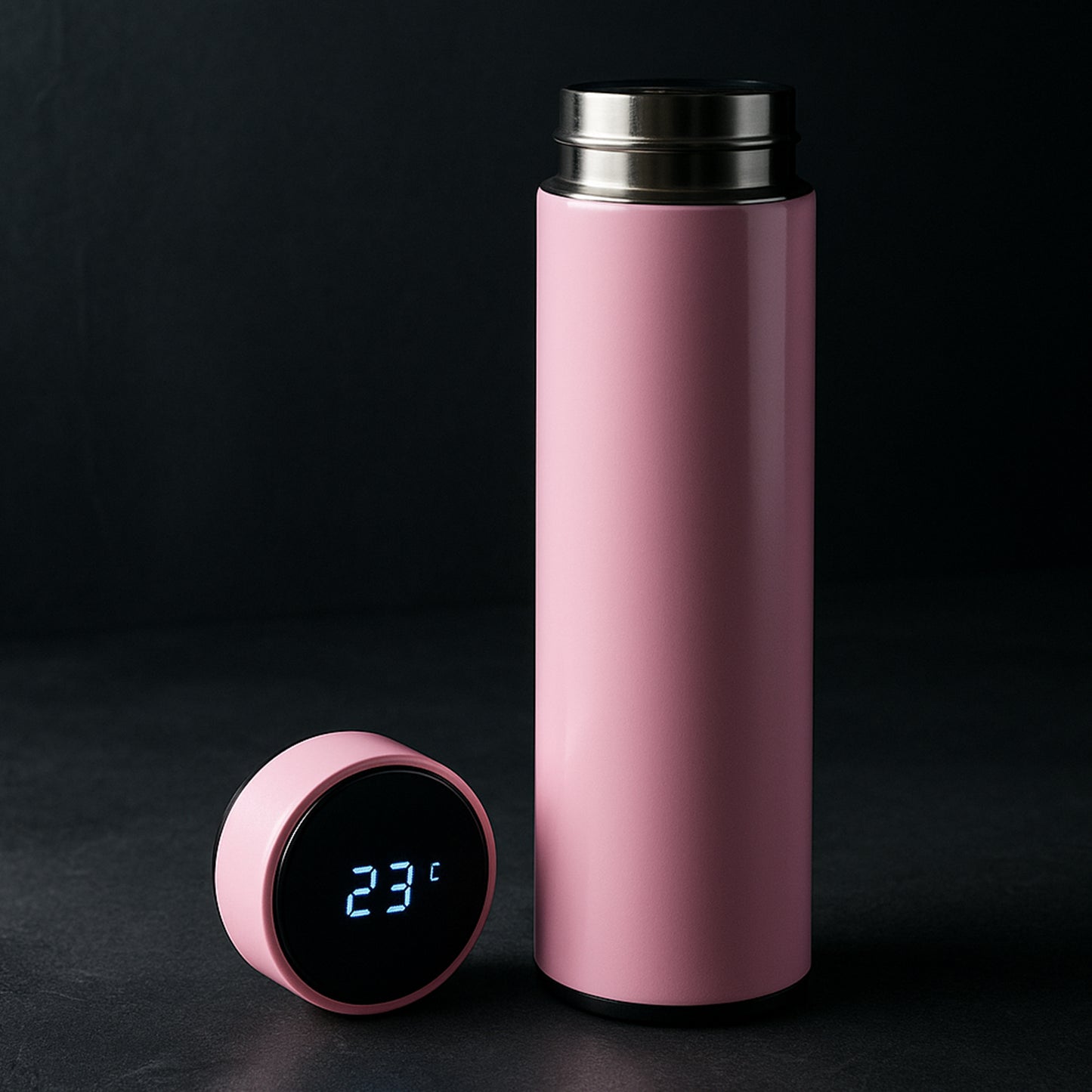 Pink Vacuum Insulated Water Bottle (1 Pc 500ml) - Happy Price - Image 7