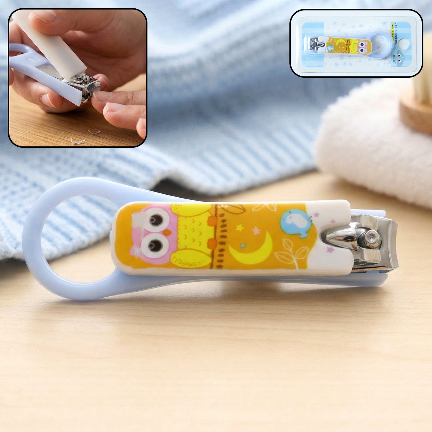 Cute Owl Baby Nail Clipper - Safe & Gentle Grooming (1 Pc) - Happy Price - Image 2