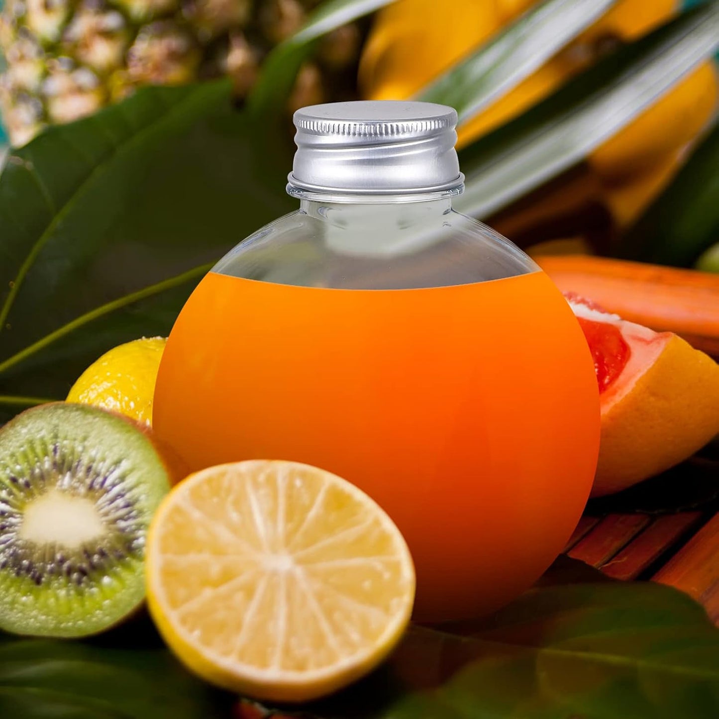 Multipurpose Transparent Round Clear Plastic Container (1 Pc) - Happy Price - Image 5