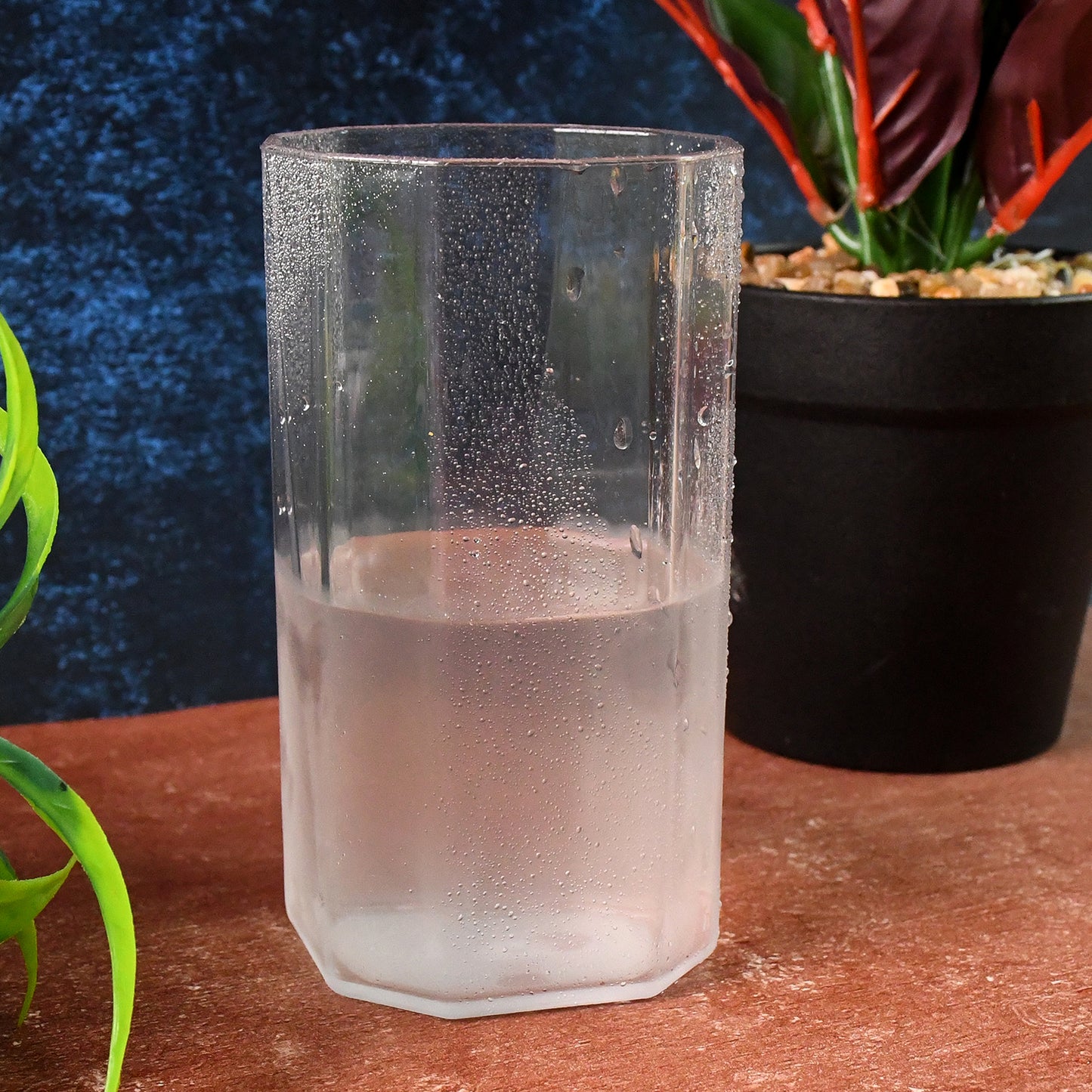 Apex Merino N Glass Unbreakable Plastic Drinking Glass Set (6pc300ml) Approx - Happy Price - Image 5