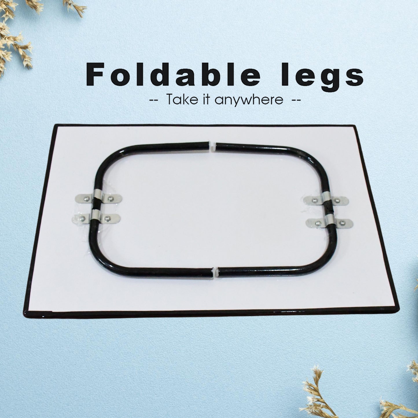 Foldable Multipurpose Mix Design Games Table Board Bed Study Table (48 28 Cm 1 Pc) - Happy Price - Image 3