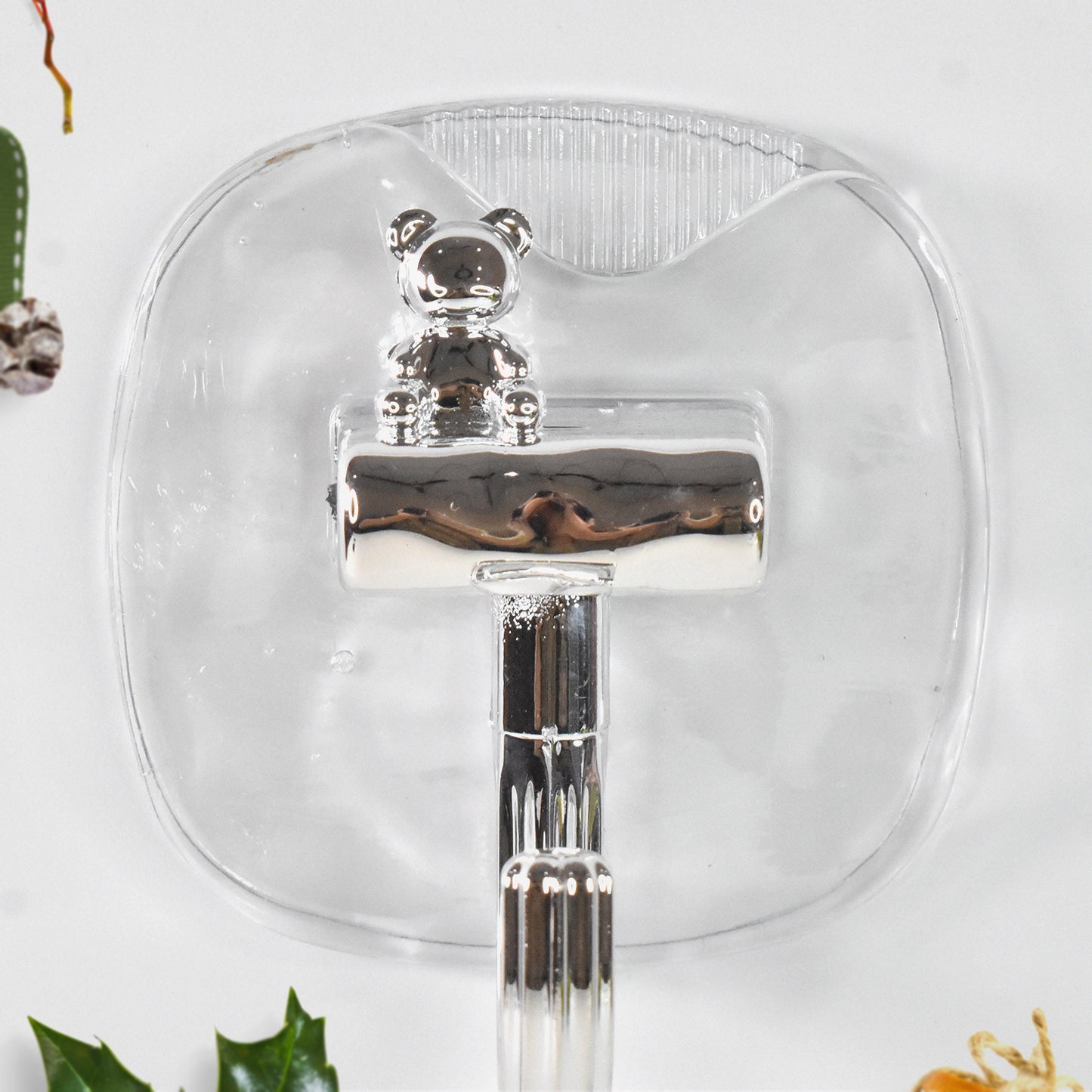 Large Plastic Self Adhesive Wall Hooks (2 Pc) - Happy Price - Image 4