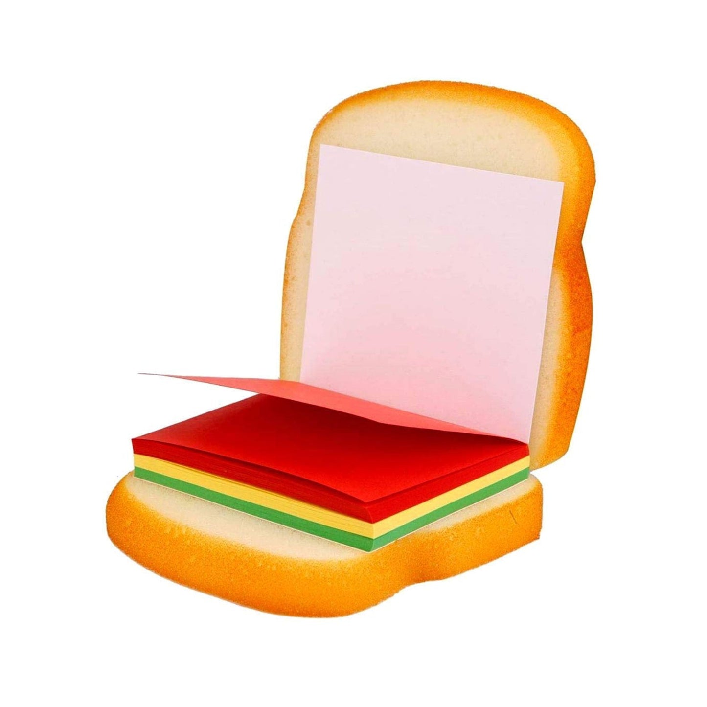Sandwich Shaped Notepad Sticky Notes Memo Pads Unique Mini Notes (Multicolor) - Happy Price - Image 2