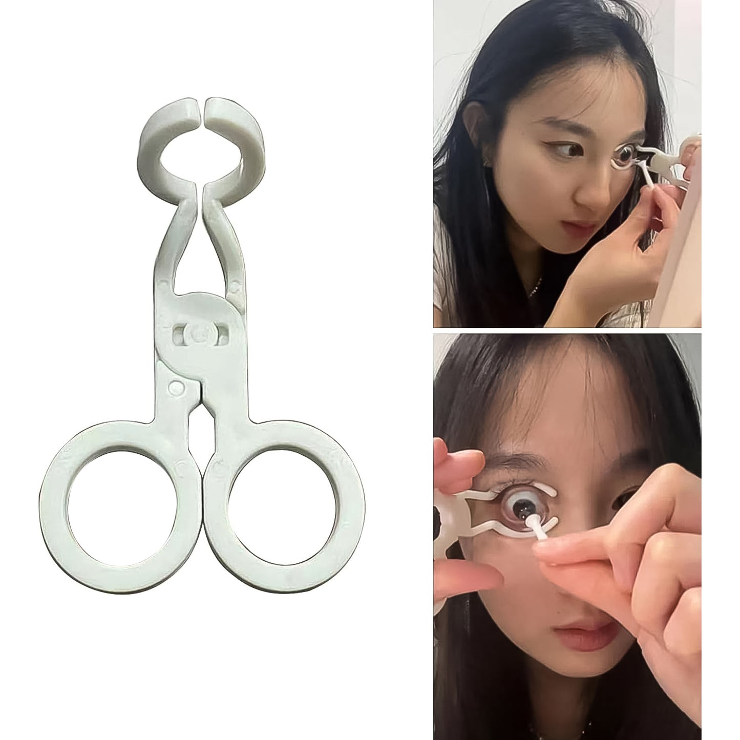 Plastic Ergonomic Women Eye Care Contact Lenses Inserter Remover Tool (1 Pc) - Happy Price - Image 2