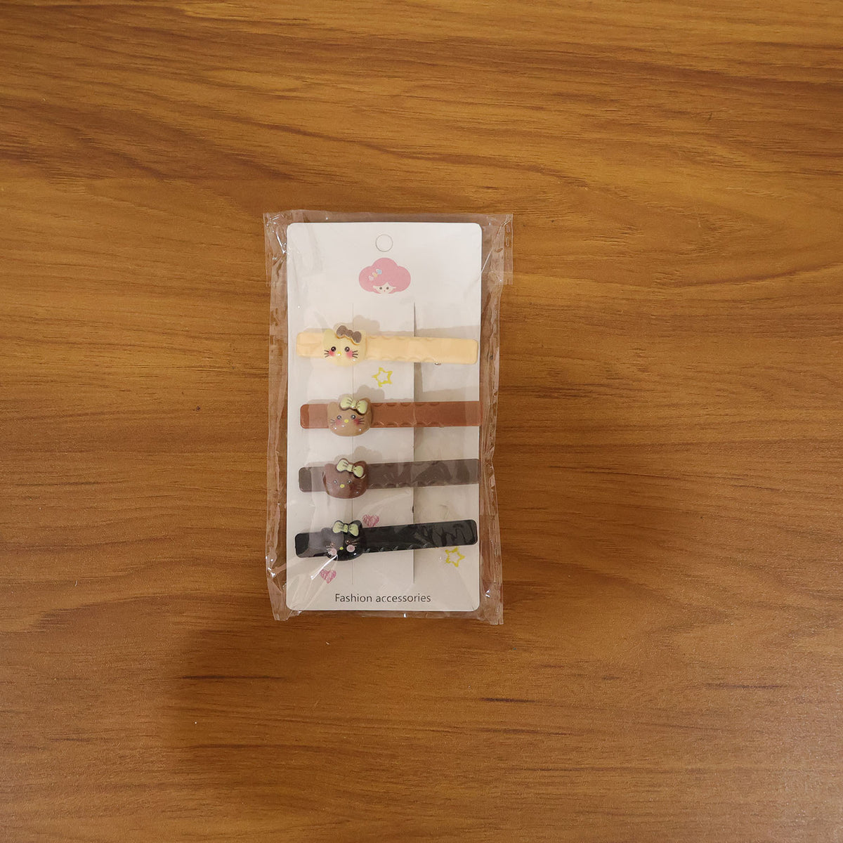 Cute Cartoon Cat Hair Clips - Set of 4 Pieces - Happy Price - Image 7
