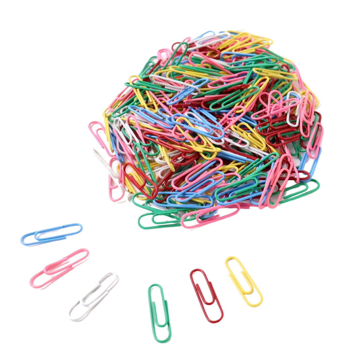 Multicolor-coated Paper Clips Approx (250pc Set) - Happy Price - Image 5