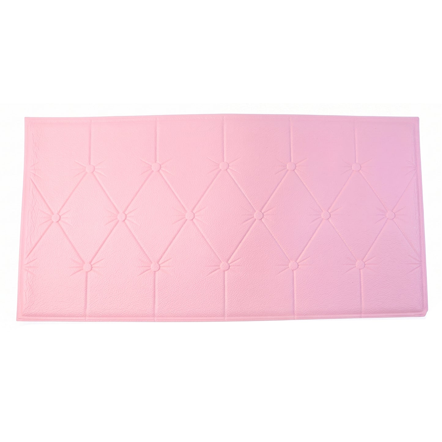 Self-Adhesive 3D Foam Wall Panel - 1 Pc Pink 69x35 Cm - Great Price - Image 4