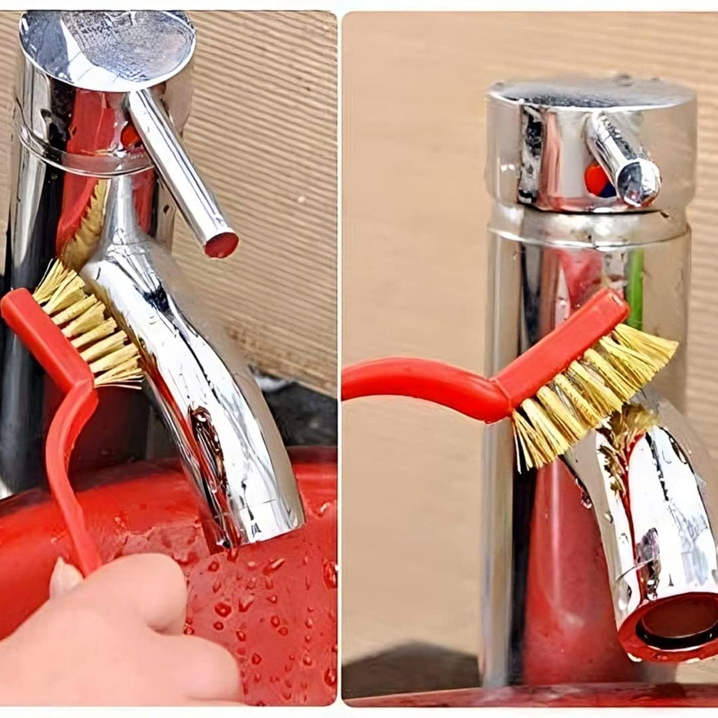 3pc Mini Wire Brush Set Brass Nylon Stainless Steel Bristles Household Cleaning Brush For Gas Stove Smoke Machine Tool Burner Tiles Tap Rust Removal Welding Slag Dirt Paint Scrubbing (3 Pcs Set) - Happy Price - Image 6