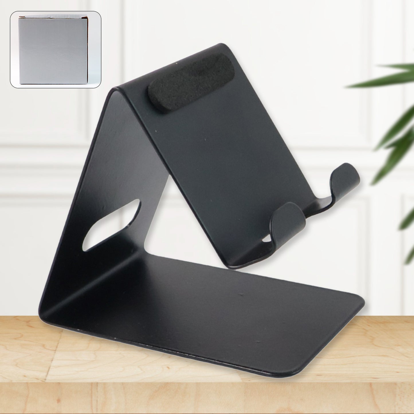 Adjustable Metal Stand for Mobile & Tablet - Universal Holder (1 Pc) - Happy Price - Image 2