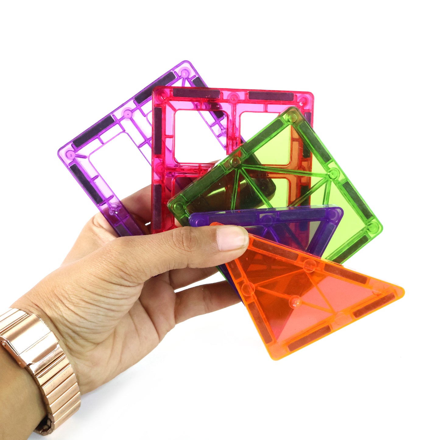 26 Piece Magnetic Building Blocks Set for Kids - STEM Learning Toy - Happy Price - Image 6