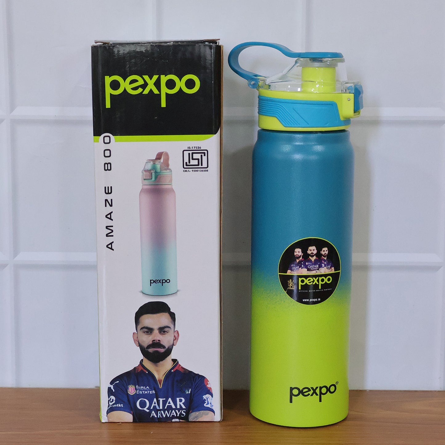 Pexpo Amaze Insulated Stainless Steel Water Bottle 800 ML - Hot & Cold - Great Price - Image 7