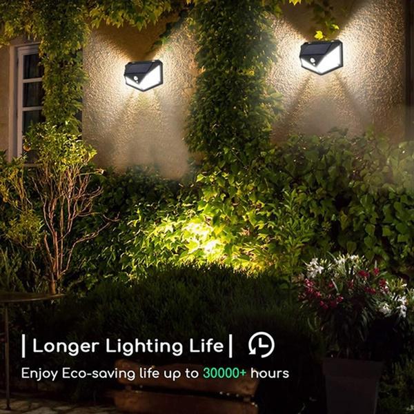 Solar Lights For Garden Led Security Lamp For Home Outdoors Pathways - Happy Price - Image 2