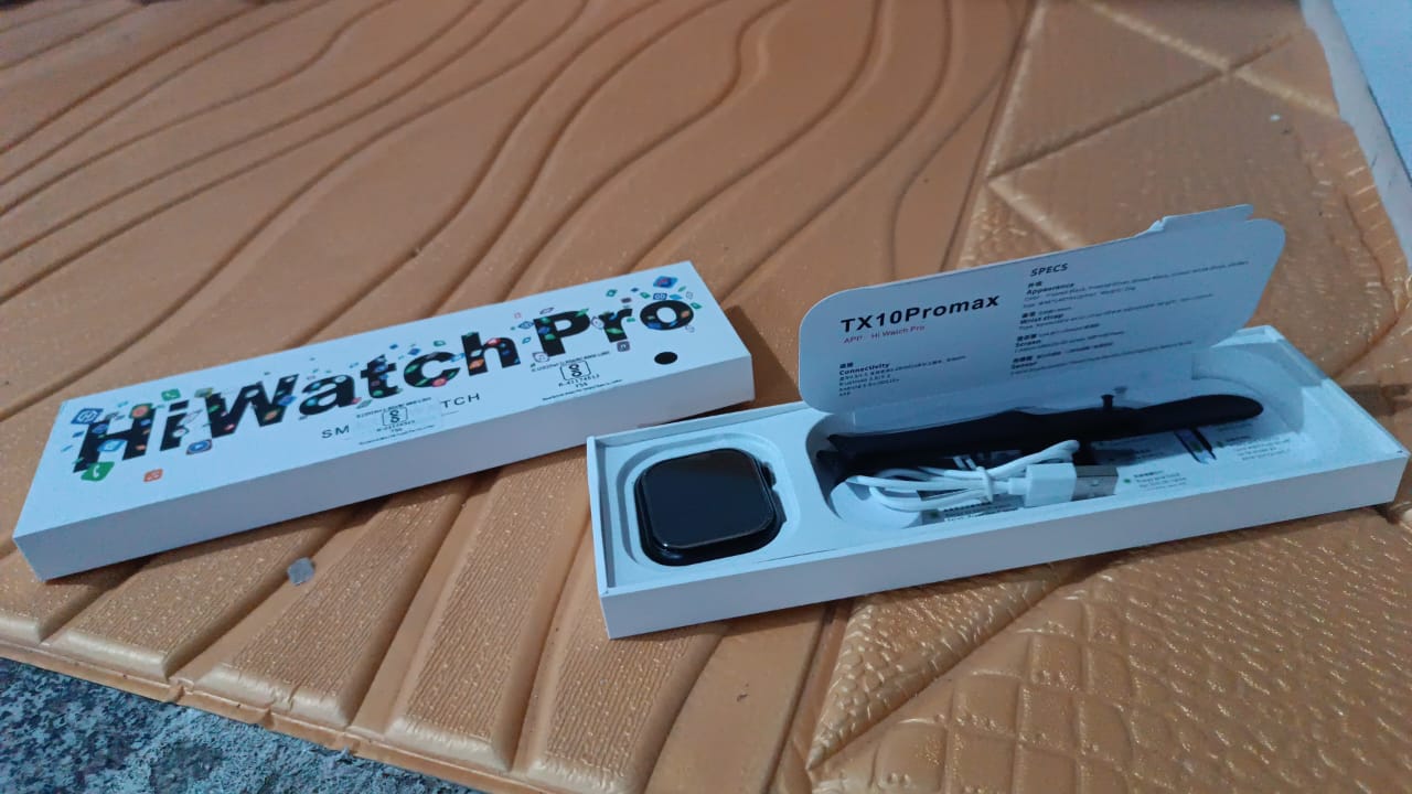 Tx10 Pro Max Large Display Wireless Charging Smartwatch (1 Pc) - Happy Price - Image 7