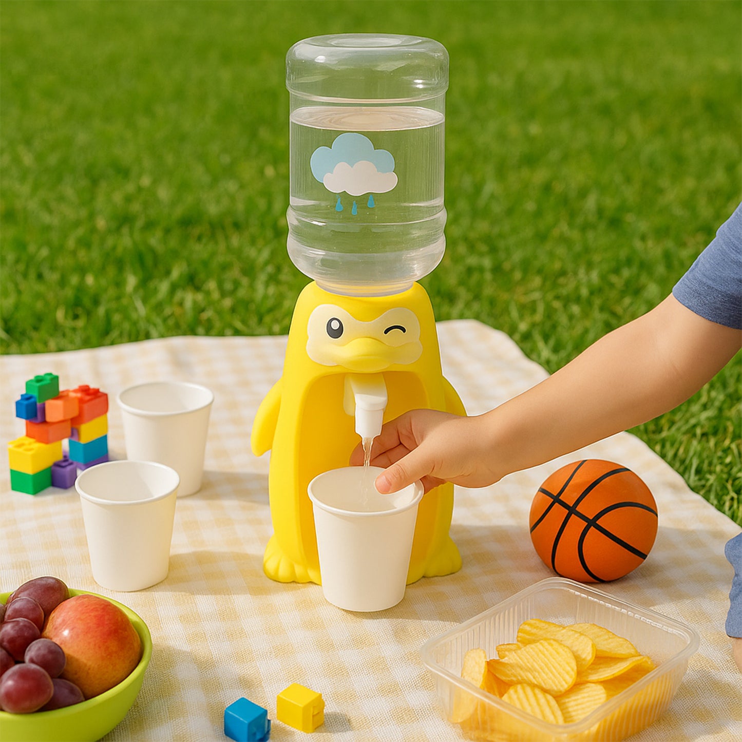Kids Tabletop Water Dispenser Toy - 1 Pc - Happy Price - Image 5