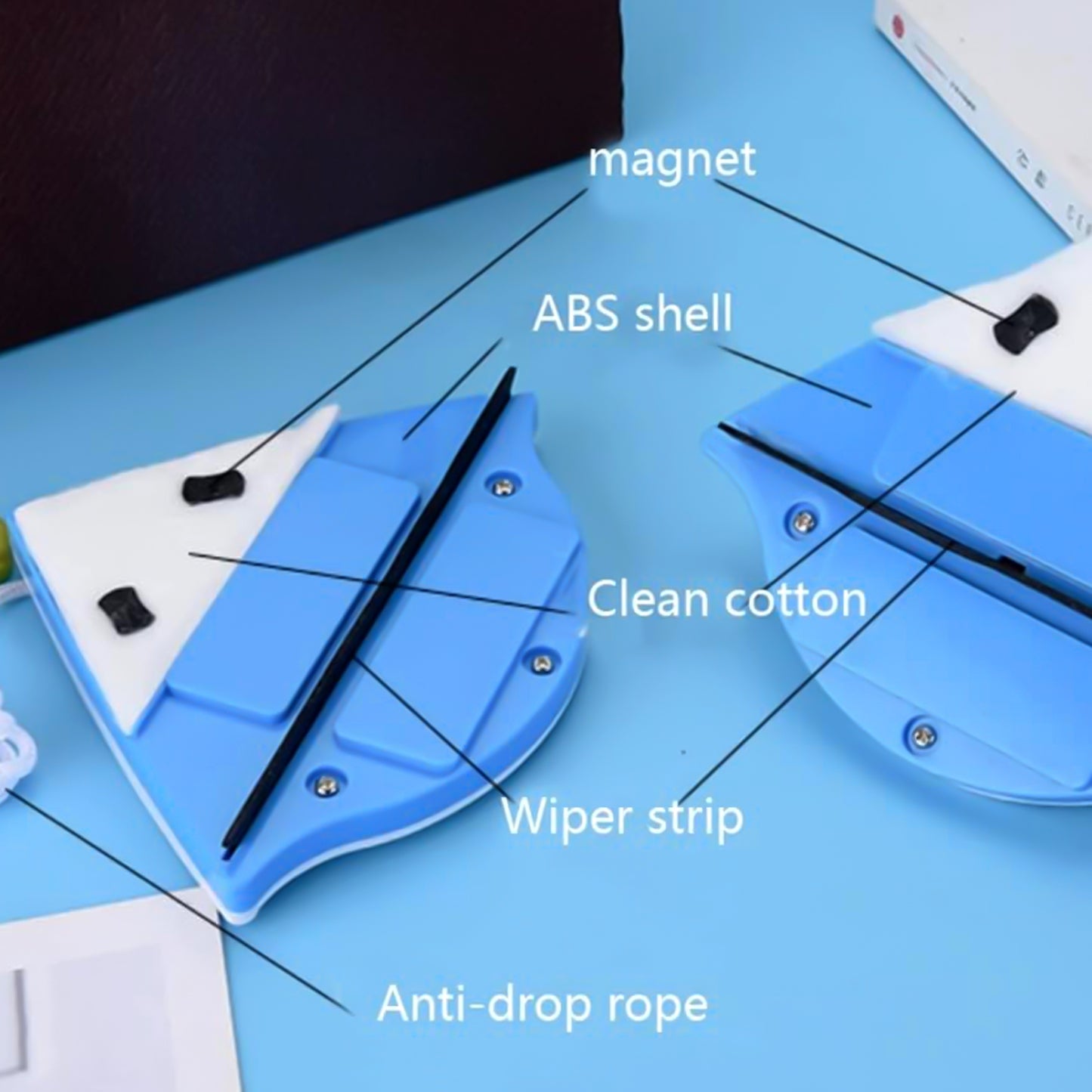 Magnetic Double-Sided Glass Cleaner for Windows - Happy Price - Image 3