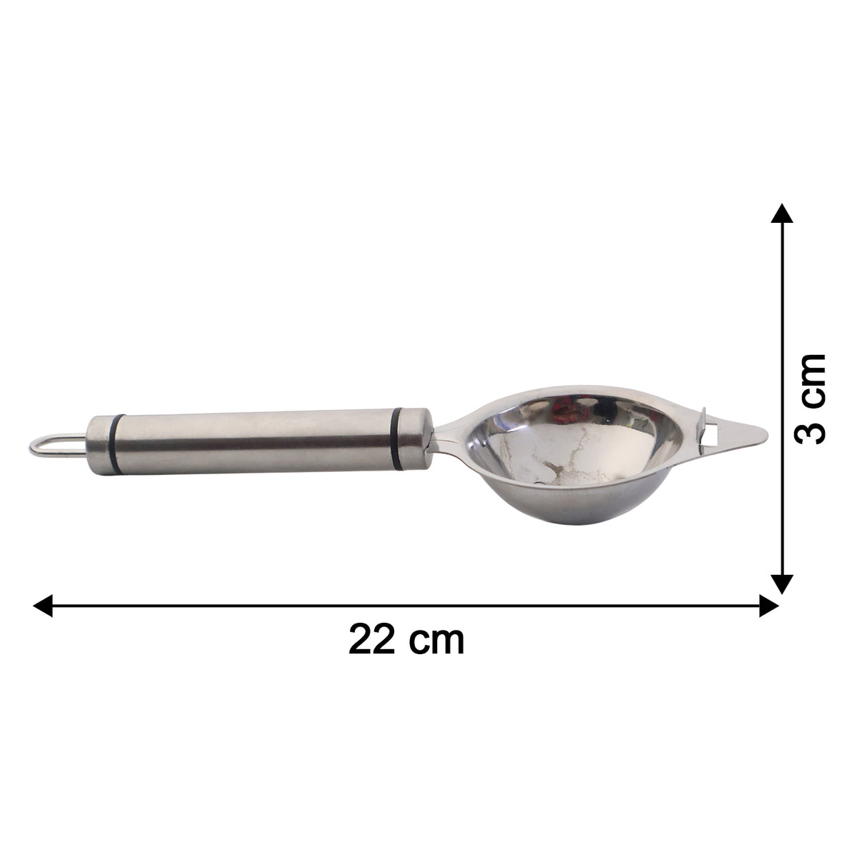 Durable Stainless Steel Egg Separator Tool (1 Pc) for Kitchen - Happy Price - Image 5