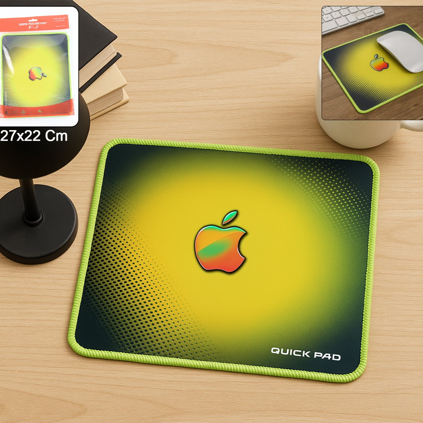 Premium Quick Non-slip Gaming Mouse Pad (27x22 Cm 1 Pc) - Happy Price - Image 1